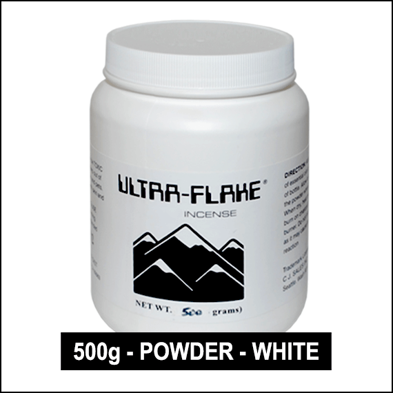 ULTRA-FLAKE - BEST INCENSE - WHITE POWDER - 500GR