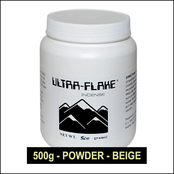 ULTRA-FLAKE - BEST INCENSE - BEIGE POWDER - 500GR