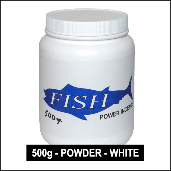 FISH - INCENSE - WHITE POWDER - 500GR