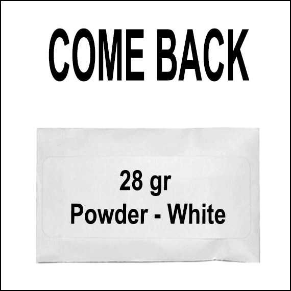 COMEBACK - INCENSE - WHITE POWDER - 28GR