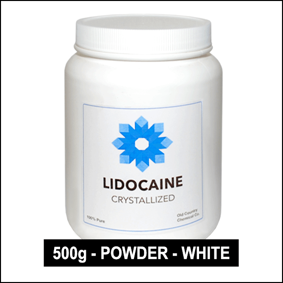 LIDOCAINE - INCENSE - WHITE POWDER - 500GR