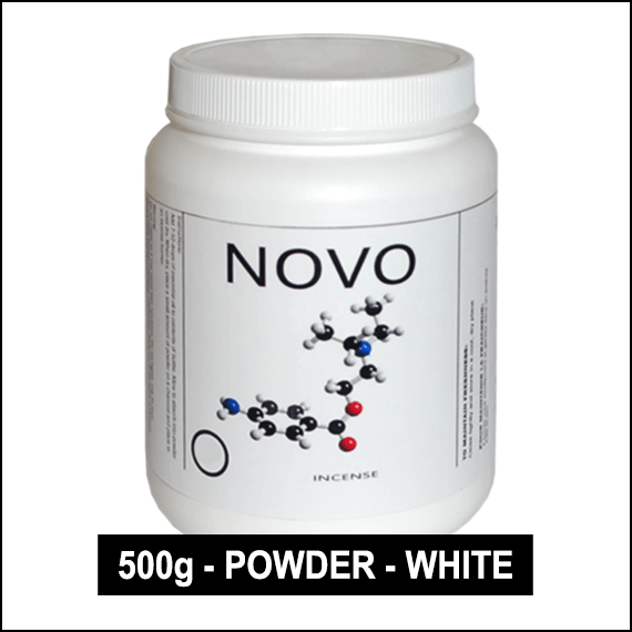 NOVO - INCENSE - WHITE POWDER - 500GR