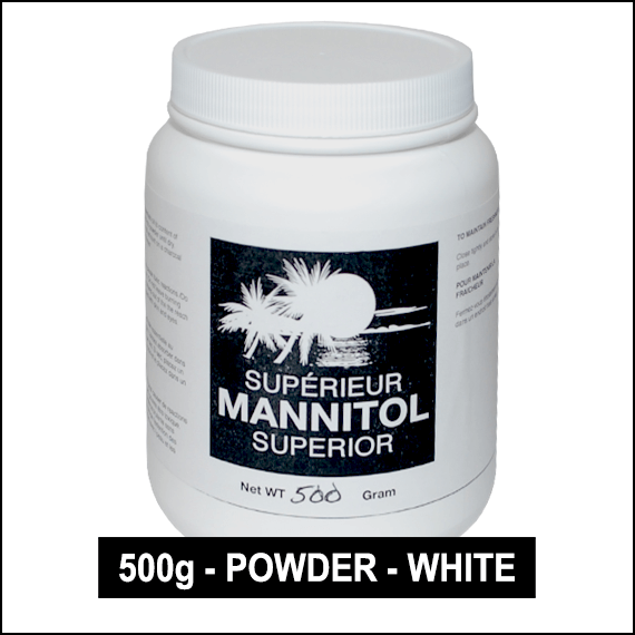 MANNITOL - INCENSE - WHITE POWDER - 500GR