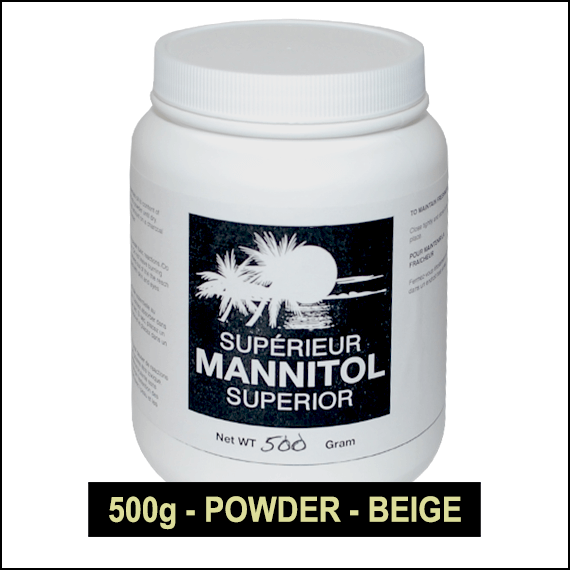 MANNITOL - INCENSE - BEIGE POWDER - 500GR