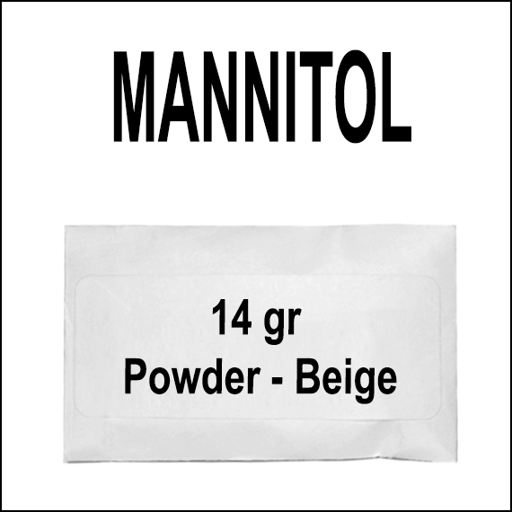 MANNITOL - INCENSE - BEIGE POWDER - 14GR