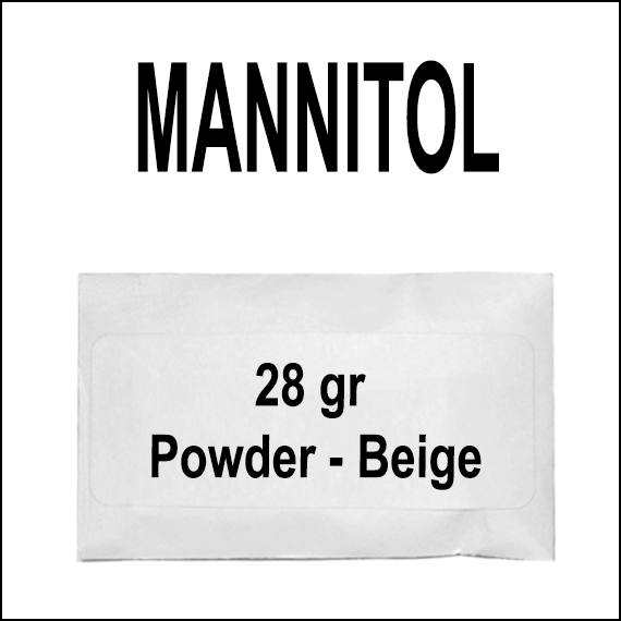 MANNITOL - INCENSE - BEIGE POWDER - 28GR