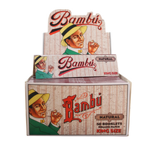 Bambu Natural King Size Rolling Paper - 50ct