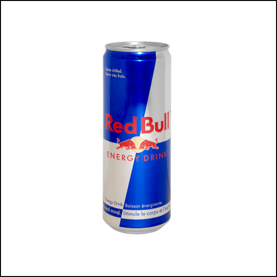 RED BULL ENERGY DRINK - 8OZ / 250ML - STASH CAN