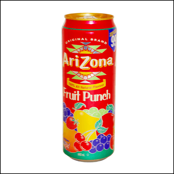 ARIZONA FRUIT PUNCH - 680ML - STASH CAN