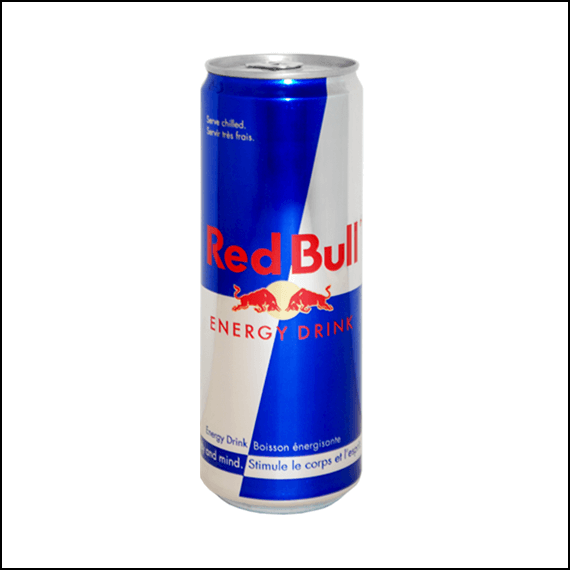 RED BULL ENERGY DRINK - 12OZ / 355ML - STASH CAN