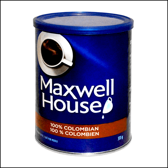 MAXWELL HOUSE COFFEE CAN - 311G - STASH CAN