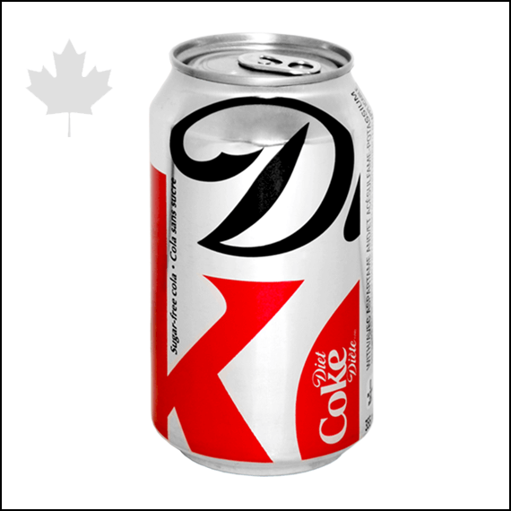 DIET COKE - ENGLISH - 355ML - STASH CAN