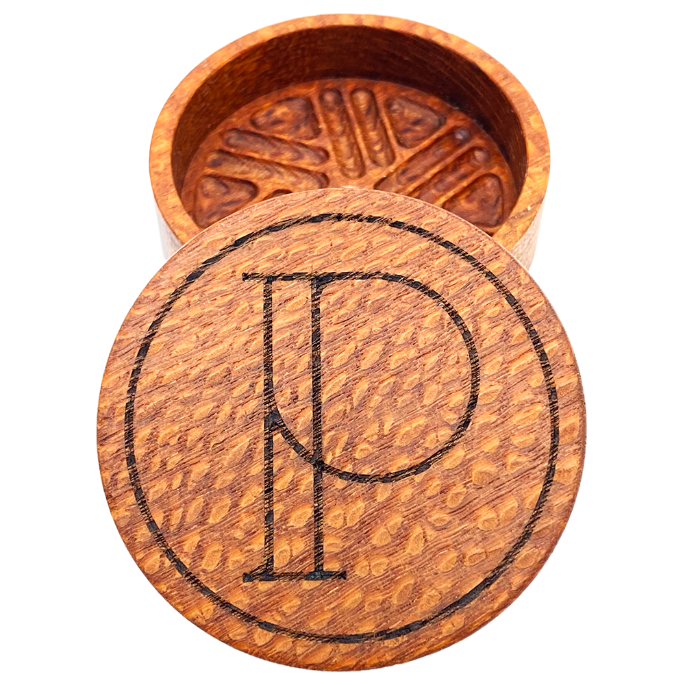 PROHIBITION X ARTISANAT M - LIMITED EDITION - WOODEN TOOTHLESS GRINDER - LACEWOOD - DIA' 2.5"