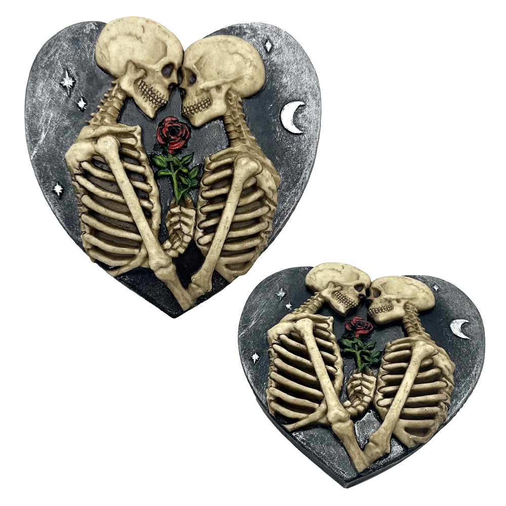 INCENSE BURNER - SKELETON LOVERS (3326)