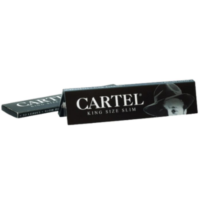 Cartel KS Slim Slow Burning Rolling Papers – 50ct