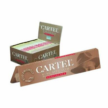 Cartel KS Slim Unbleached Rolling Papers – 50ct