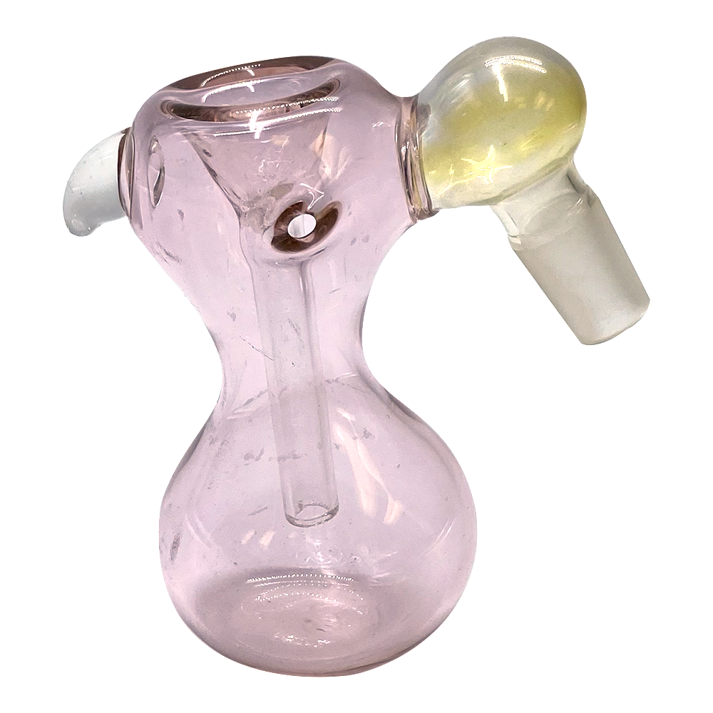 ASHCATCHER - 45 DEGREE - 14MM MALE JOINT - PINK