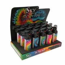 Eagle SKY Tie Dye (SK101TD) Torch Lighter - 15ct