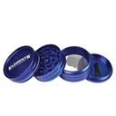 Elements 63mm 4pc Blue Aluminium Grinder - Medium