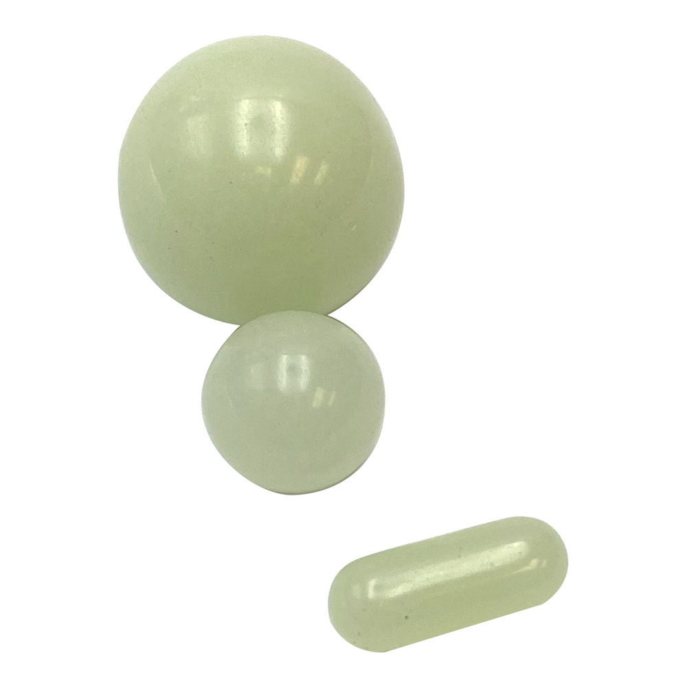 GLASS TERP BEADS - SET OF 3 - GLOW IN THE DARK (GF27)