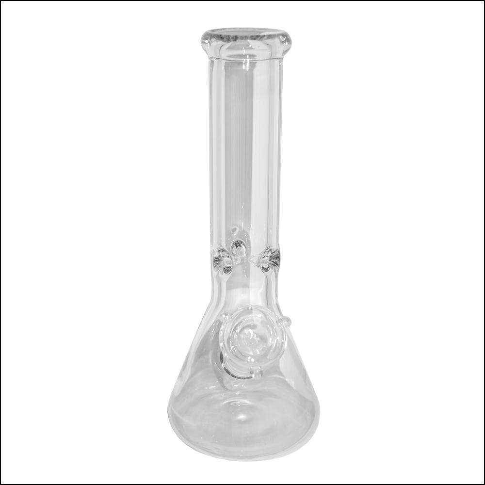 CLEAR GLASS BEAKER BONG 12'' (9MM)