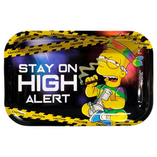 High Alert Metal Rolling Tray - Medium