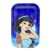 Jasmine Dreams Metal Rolling Tray - Medium