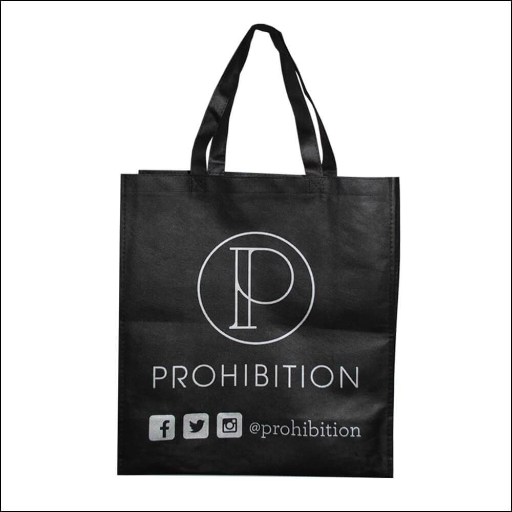 PROHIBITION NONE WOVEN REUSEABLE BAG (250)