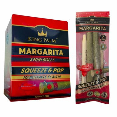 King Palm 2 Mini Rolls Maragarita - 20ct