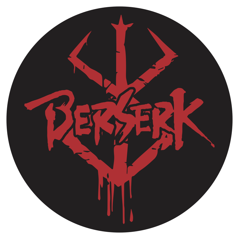 BERSERK LOGO - GLASS ASHTRAY