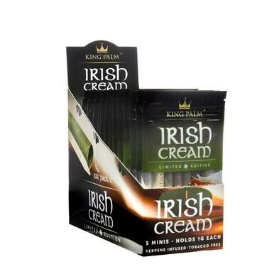 King Palm Irish Cream 5 Mini Rolls - 15ct