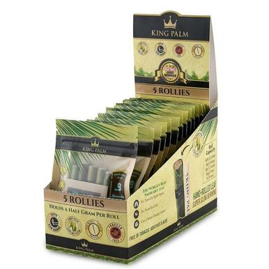 King Palm Organic 5 Rollies Pre-Rolled Wraps - 15ct