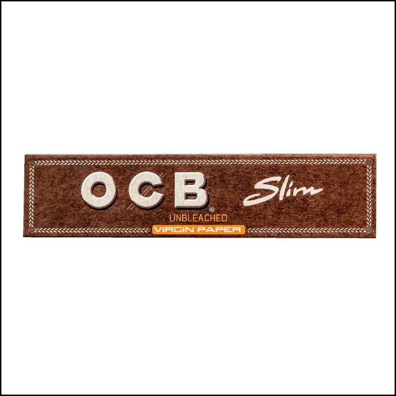 OCB - ROLLING PAPER - UNBLEACHED KS SLIM (50)