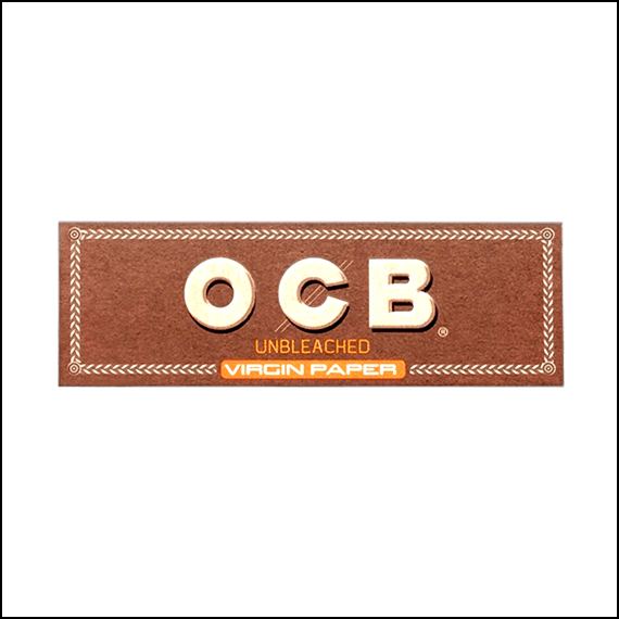 OCB - ROLLING PAPER - VIRGIN - UNBLEACHED - SINGLE 1.0  (50)