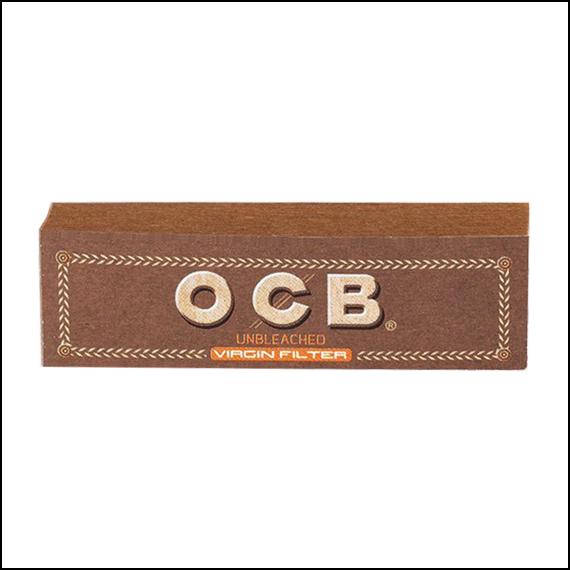 OCB - VIRGIN UNBLEACHED TIPS (25)