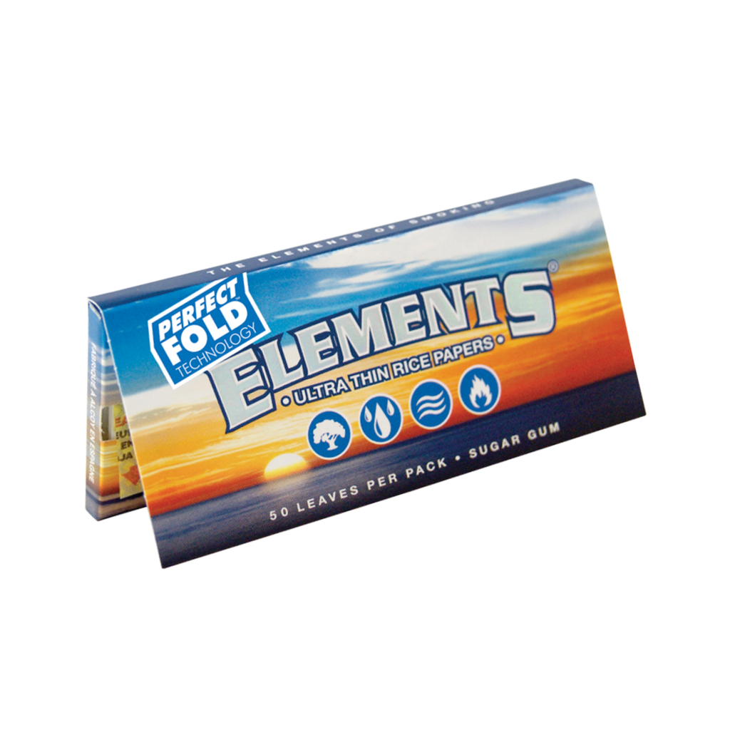 ELEMENTS - ROLLING PAPER - 1 1/4 PERFECT FOLD (25PKS/BOX)