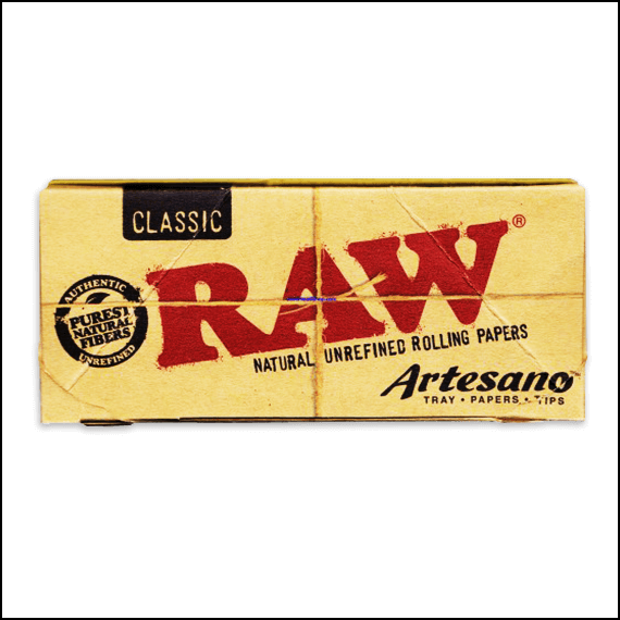 RAW - ROLLING PAPER - CLASSIC - ARTESANO 1 1/4 (15)