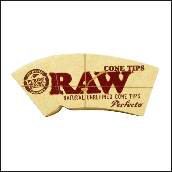 RAW - ROLLING PAPER - PERFECTO CONE TIPS (24)