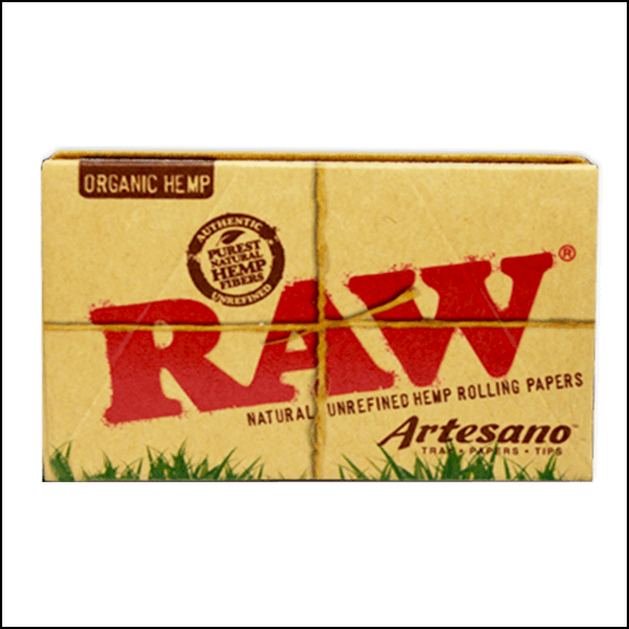 RAW - ROLLING PAPER - ORGANIC - ARTESANO 1 1/4