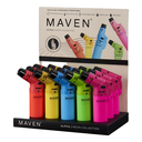 Maven Alpha+ Neon Torch Lighters - 15ct