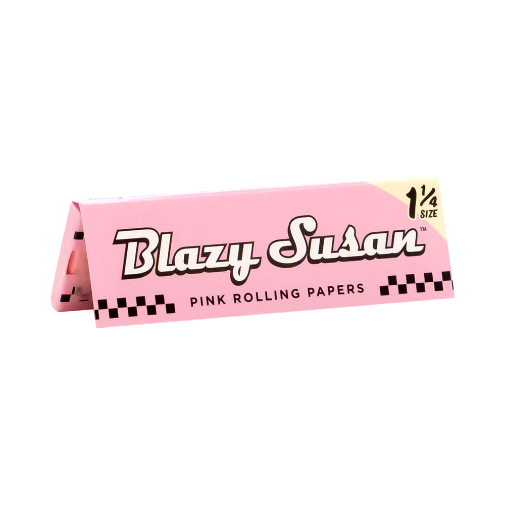 BLAZY SUSAN - PINK ROLLING PAPER - 1 1/4 - (50PKS/BOX)