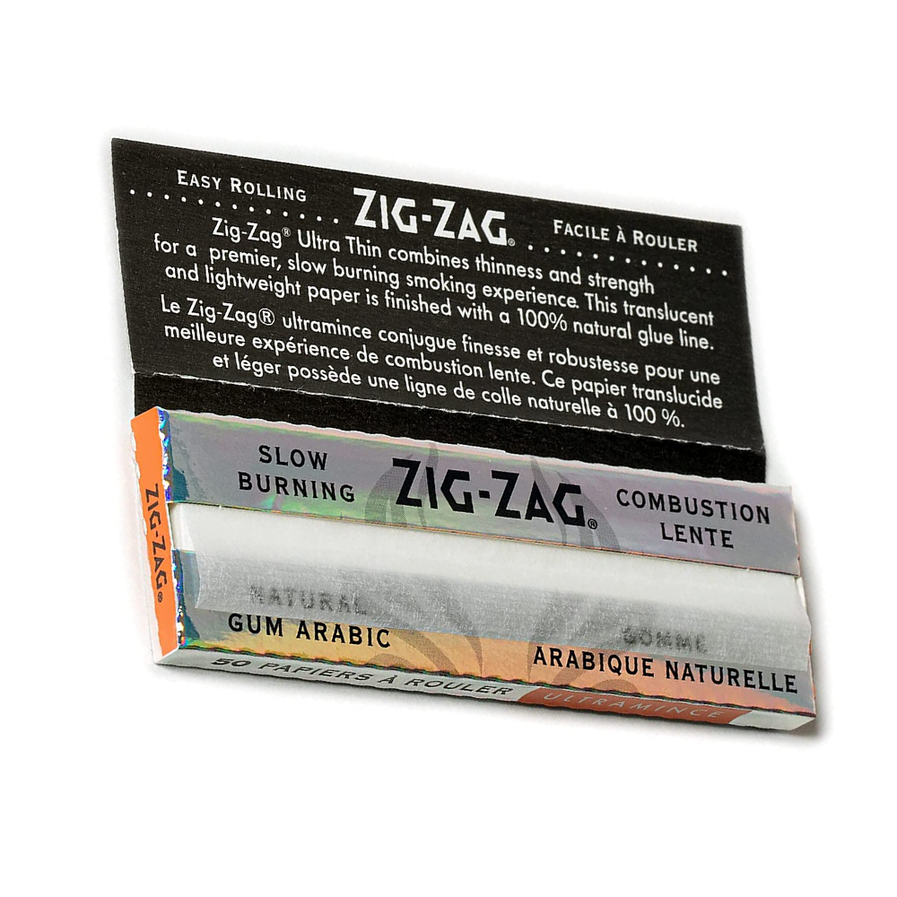 ZIG-ZAG - ROLLING PAPER - ULTRA THIN - 1 1/4 (25)