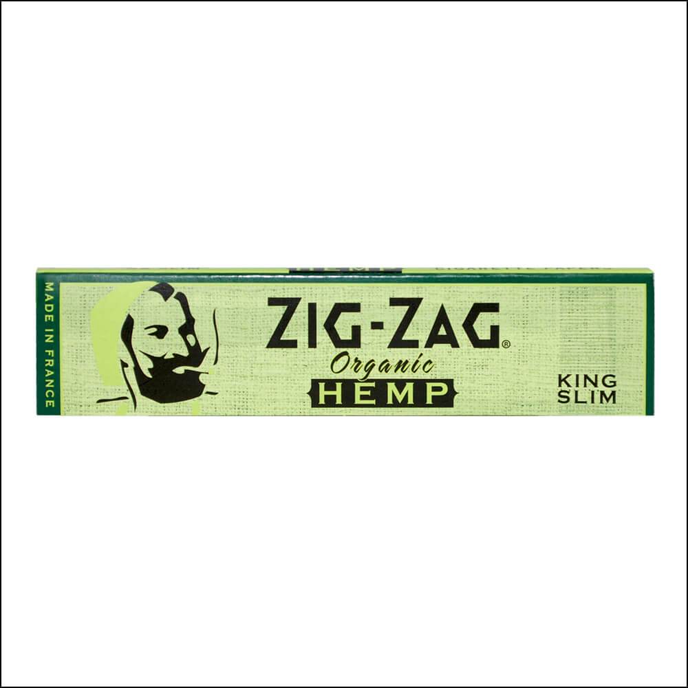 ZIG-ZAG - ROLLING PAPER - ORGANIC HEMP - KING SLIM (25)