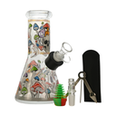 8" Psychedelic Mushroom 6-in-1 Glass Bong Kit