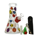 8" Ladybug 6-in-1 Glass Bong Kit