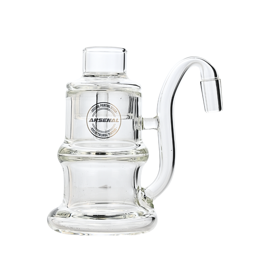 5.5" Arsenal Curved Neck Hash Ash Catcher