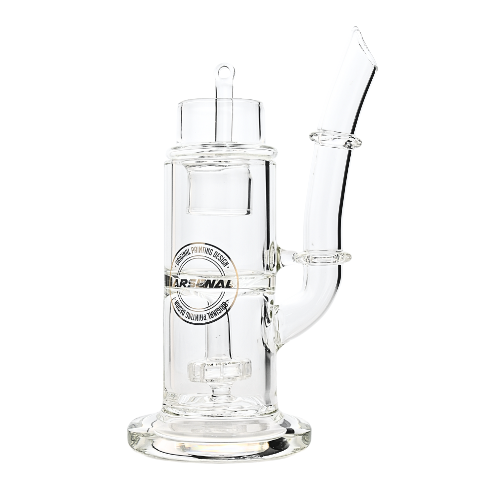 6" Arsenal Twin Spires Hash Bong