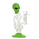 8" Arsenal Alien Functional Glass Waterpipe