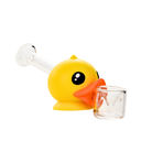 5" Little Yellow Duck Head Glass Pipe