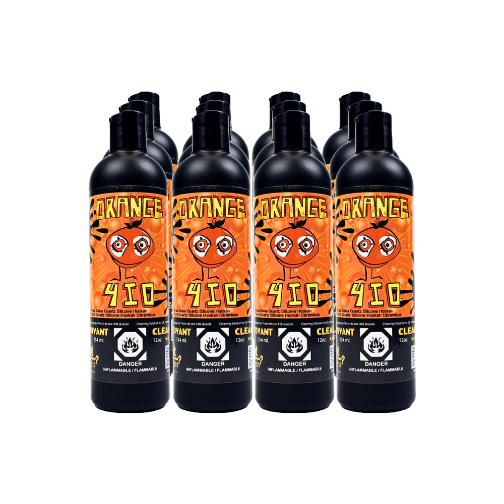 Orange Chronic 12oz White Bong Cleaner - 12ct